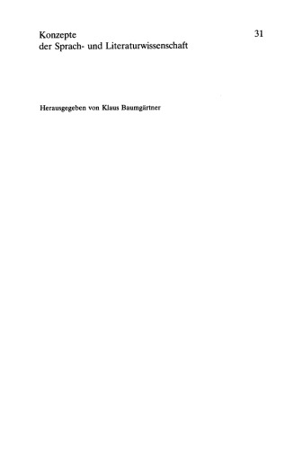 Lesen: Überlegungen zum sprachlichen Verstehen