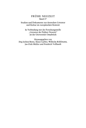 Christian Thomasius (1655-1728): Neue Forschungen im Kontext der Frühaufklärung