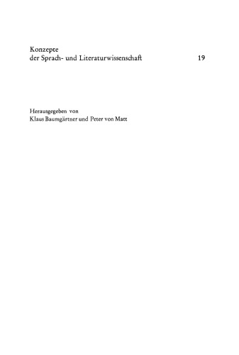 Gegenstand und Aufgaben der Literaturwissenschaft: Aufsätze und Diskussionsbeiträge (1937-1964)