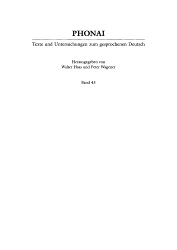 Sprachliche Akkommodation und soziale Integration: Sächsische Übersiedler und Übersiedlerinnen im rhein-/moselfränkischen und alemannischen Sprachraum
