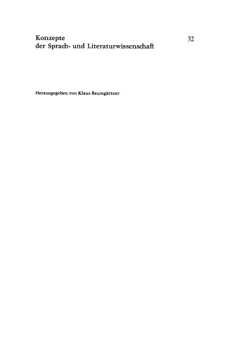 Grundzüge der Sprachtheorie: Eine linguistische Einführung