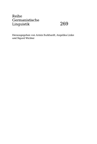 Zugänge zur Grammatik der gesprochenen Sprache