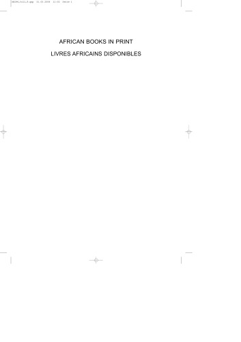African Books in Print