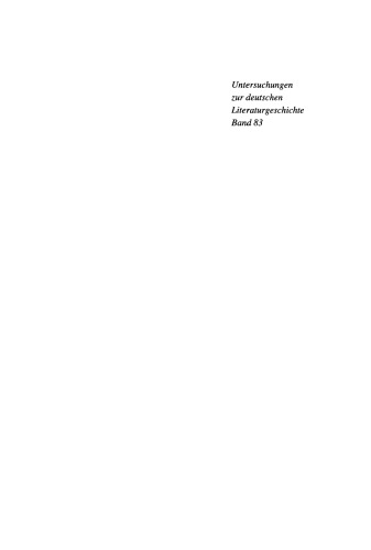 Begegnung mit Hermann Lenz: Künzelsauer Symposion