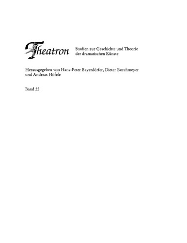 Der nicht mehr dramatische Theatertext: Aktuelle Bühnenstücke und ihre dramaturgische Analyse