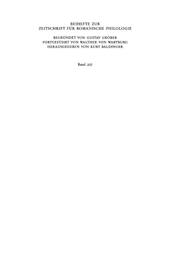 Studien zu einer Linguistik des Grußes: Sprache und Funktion der altfranzösischen Grußformeln