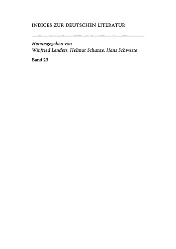 Wortindex zu Otfrids Evangelienbuch: Mit alphabetischem und rückläufigem Wortregister