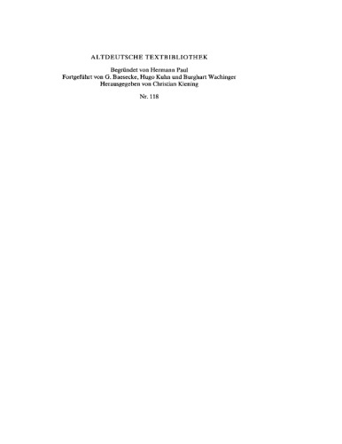 Die Krone (Verse 12282-30042): Nach der Handschrift Cod.Pal.germ. 374 der Universitätsbibliothek Heidelberg nach Vorarbeiten von Fritz Peter Knapp und Klaus Zatloukal