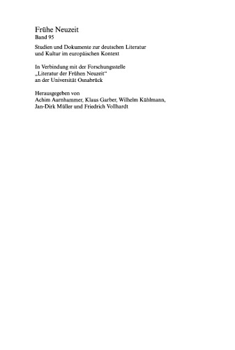 Späthumanismus und Konfessionspolitik: Die europäische Gelehrtenrepublik um 1600 im Spiegel der Korrespondenzen Georg Michael Lingelsheims