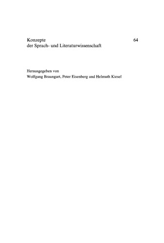 Schriften zu Literatur und Theater