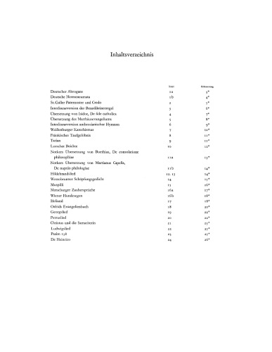 Schrifttafeln zum althochdeutschen Lesebuch