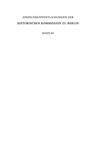 Industrie im geteilten Berlin (1945–1990): Die elektrotechnische Industrie und der Maschinenbau im Ost-West-Vergleich: Branchenentwicklung, Technologien und Handlungsstrukturen