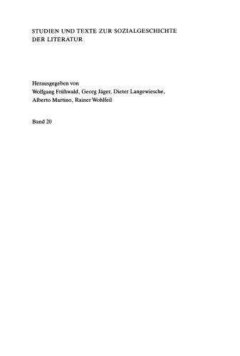 Kulturelle Erneuerung und gesellschaftlicher Auftrag: Zur Bestandspolitik der Öffentlichen Bibliotheken und Betriebsbüchereien in der SBZ und DDR 1945 bis 1951
