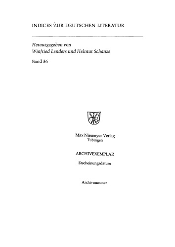 Synoptische Konkordanz zu Franz Kafkas nachgelassenen Schriften und Fragmenten: Teil 1: A–F. Teil 2: G–Q. Teil 3: R–Z