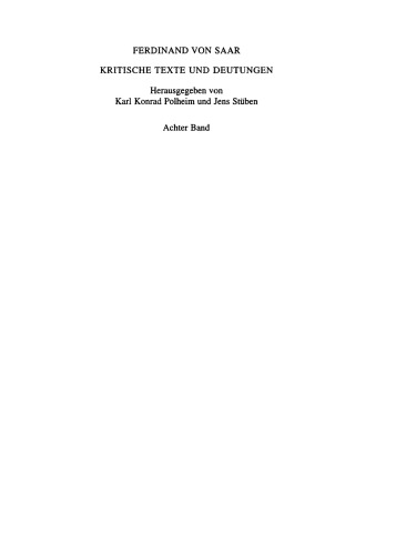 Kritische Texte und Deutungen: Band 8 Hymen