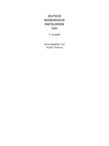 Deutsche Biographische Enzyklopädie (DBE): Band 12 Ortsregister
