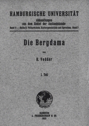 Die Bergdama: Teil 1