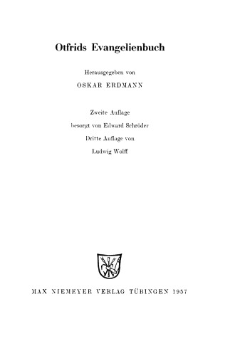 Otfrids Evangelienbuch