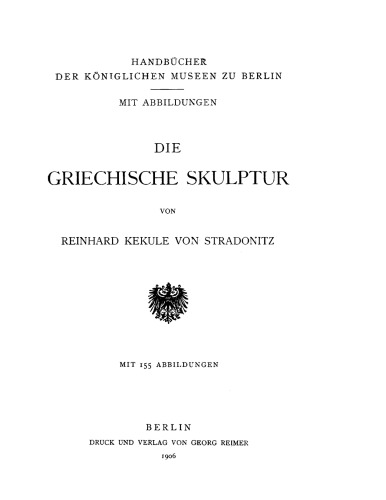 Die griechische Skulptur