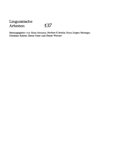 Wortsyntax: eine Diskussion ausgewählter Probleme deutscher Wortbildung