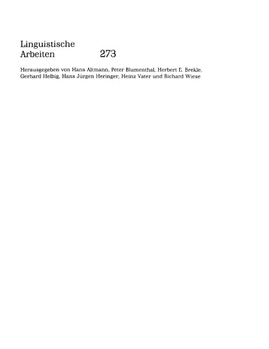 Kognitive Semantiktheorie und neuropsychologische Realität: repräsentationale und prozedurale Aspekte der semantischen Kompetenz