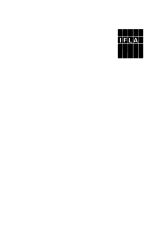 Library service for the blind and physically handicapped: An international approach