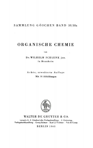 Organische Chemie