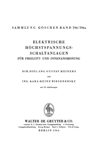 Elektrische Höchstspannungs-Schaltanlagen für Freiluft- und Innenanordnung