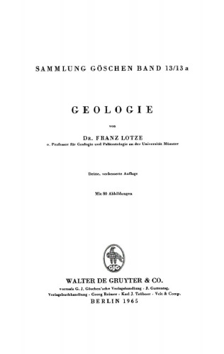 Geologie