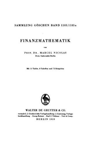 Finanzmathematik