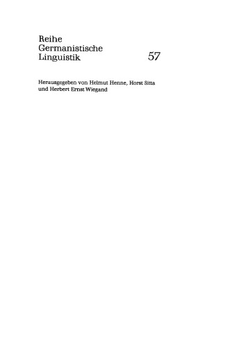 Der Satz: Definition und sprachtheoretischer Status
