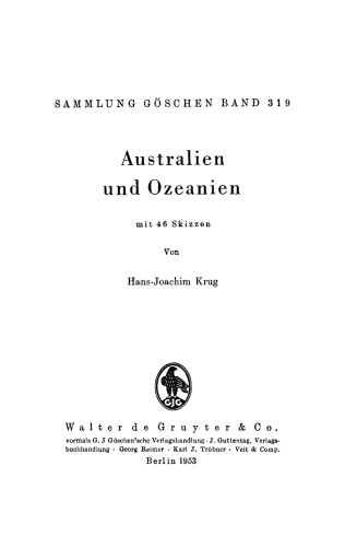 Australien und Ozeanien