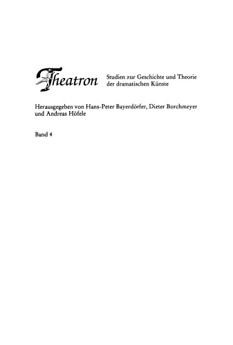 Goethes Dramatik: Theater der Erinnerung