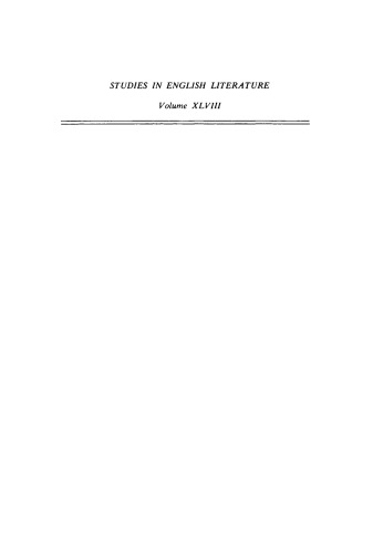 Structure in four novels by H. G. Wells