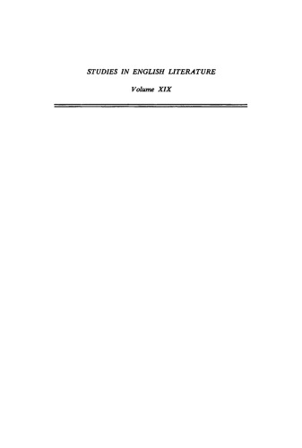Shakespeare's problem plays: Studies in form and meaning
