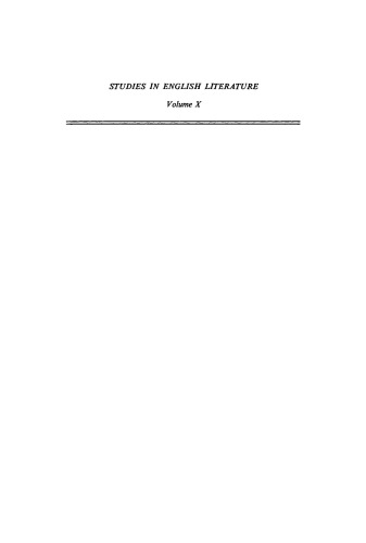 The fierce equation: A study of Milton's decorum