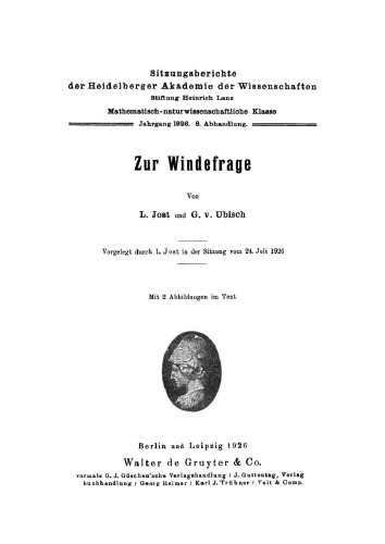 Zur Windefrage