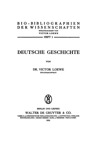 Deutsche Geschichte