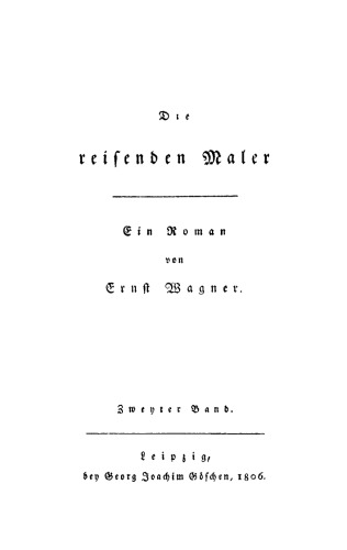 Die reisenden Maler: Band 2