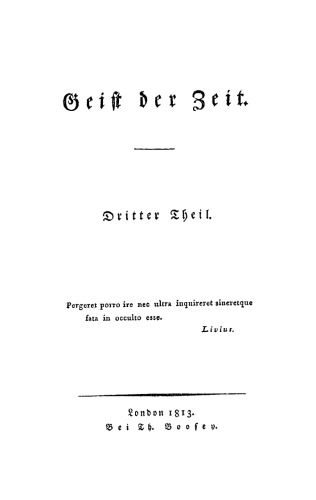 Geist der Zeit: Teil 3