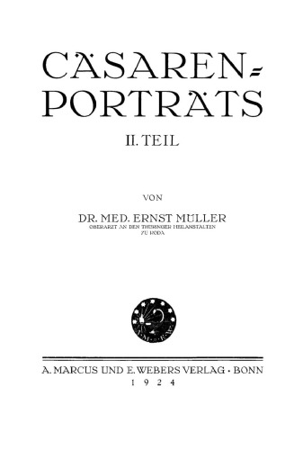 Cäsaren-Porträts: Teil 2