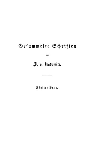Gesammelte Schriften: Band 5 Fragmente, Teil 2