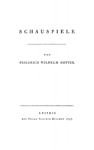 Schauspiele