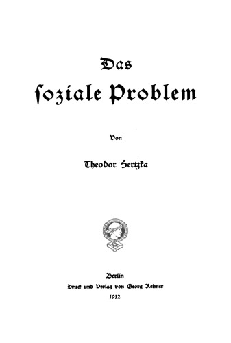 Das soziale Problem