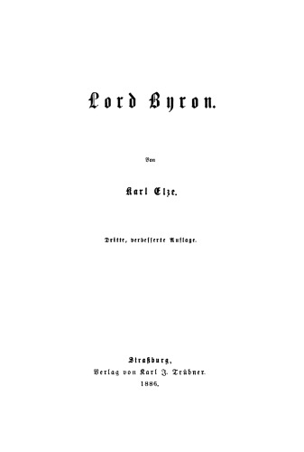 Lord Byron