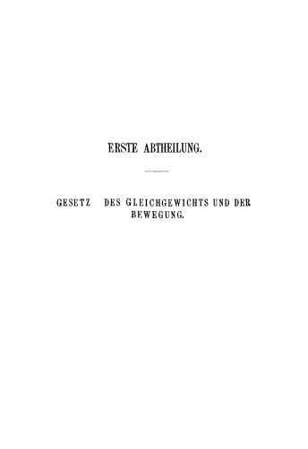 Lehrbuch der Mechanik