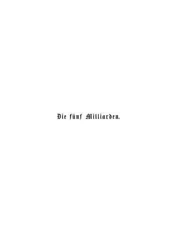 Die fünf Milliarden
