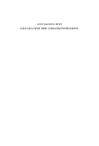 Geschichte der Gedankenwelt