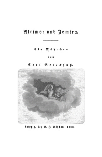 Altimor und Zomira: Ein Mährchen