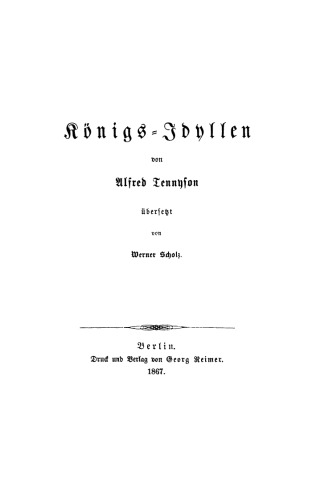 Königs-Idyllen